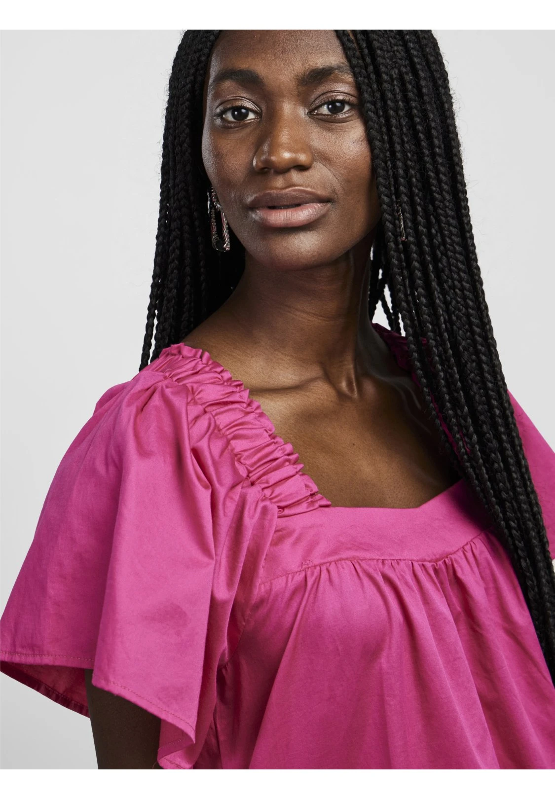 Yasothildi Dress - Jurk - Fuchsia Purple 6 Yasothildi Dress - Jurk - Fuchsia Purple - Afbeelding 4