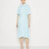 YAS Stelli 2/4 Midi Shirt Dress - Blousejurk - Blue 1 YAS Stelli 2/4 Midi Shirt Dress - Blousejurk - Blue -Yas 0254d4c8ac644640930009c6ae6e3b14