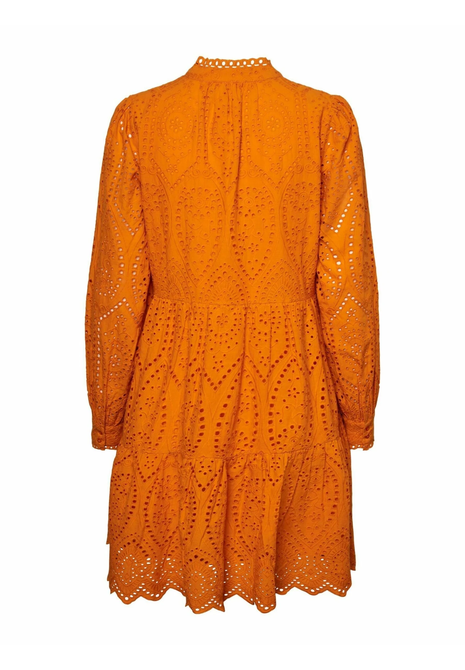 Yasholi Noos - Jurk - Orange Pepper 6 Yasholi Noos - Jurk - Orange Pepper - Afbeelding 4