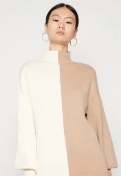 Yasmaya - Trui - Beige/Brown -Yas 04b5a969229441e29c4e3d0e993489ee
