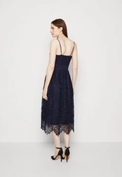 Yasliv Strap Midi Dress- Cocktailjurk - Evening Blue -Yas 053db088942a4772bcb2a893595d6f8d