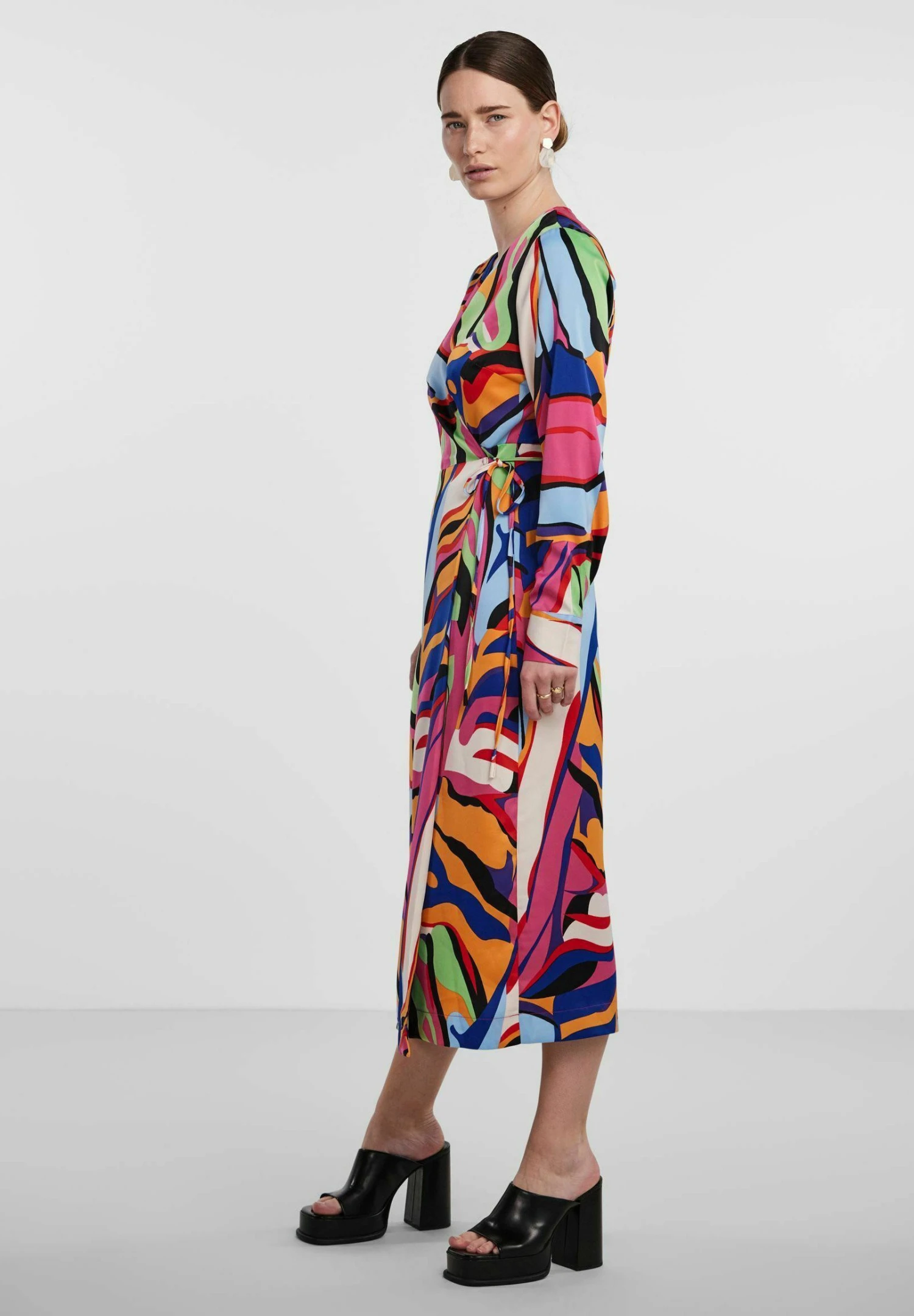 YAS Wickel Pella - Jurk - Fuchsia Purple 6 YAS Wickel Pella - Jurk - Fuchsia Purple - Afbeelding 4