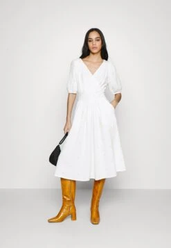 Yasfly Dress - Jurk - Star White/Curry -Yas 06c11685febd4c10a7a52dbfe72f1edd