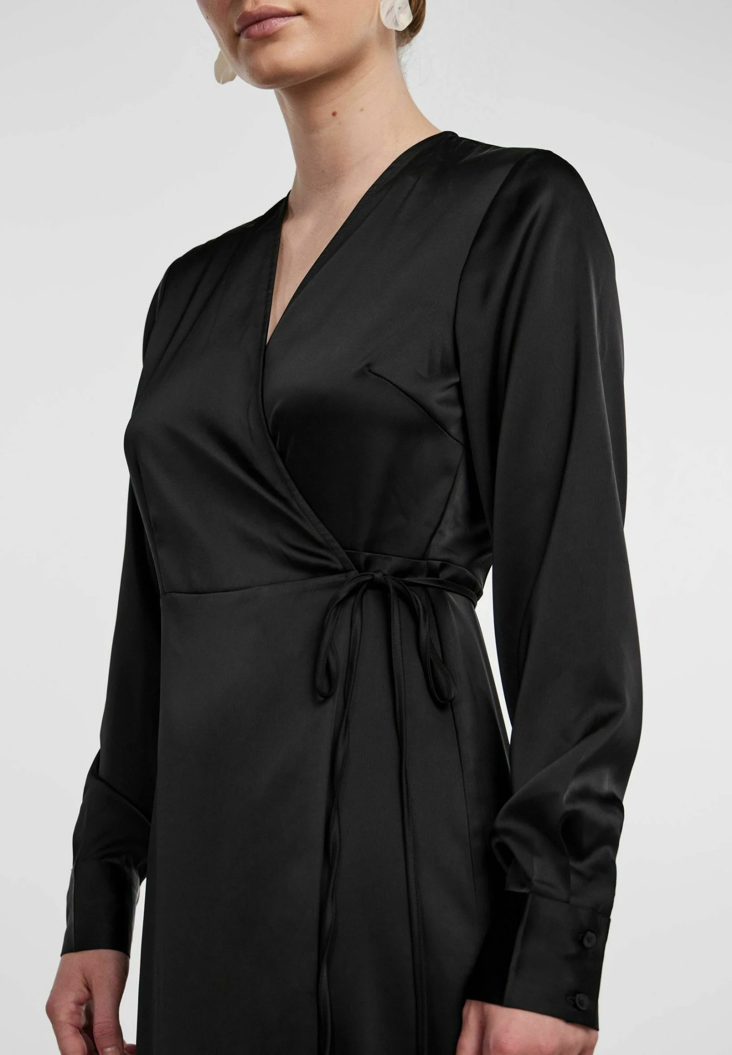 YAS Wickel Pella - Jurk - Black 6 YAS Wickel Pella - Jurk - Black - Afbeelding 4