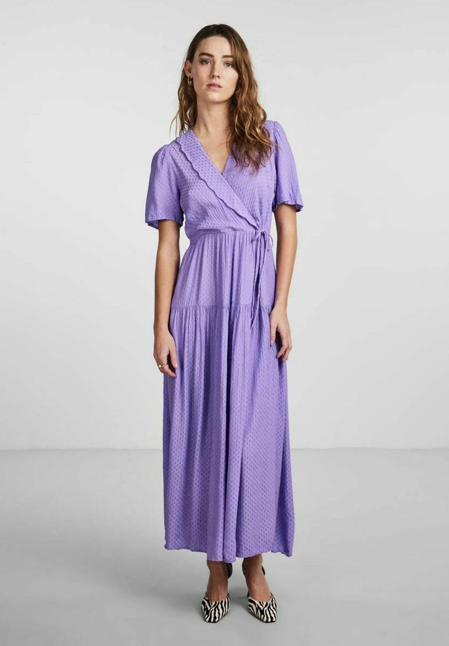 Yasscula - Maxi-Jurk - Bougainvillea 3 Yasscula - Maxi-Jurk - Bougainvillea