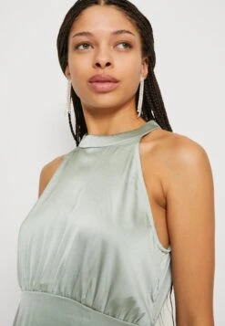 Yasfelina High Neck Ankle Dress - Galajurk - Green Milieu 11 Yasfelina High Neck Ankle Dress - Galajurk - Green Milieu -Yas 09283a7071f5469f894b24d598834d0d
