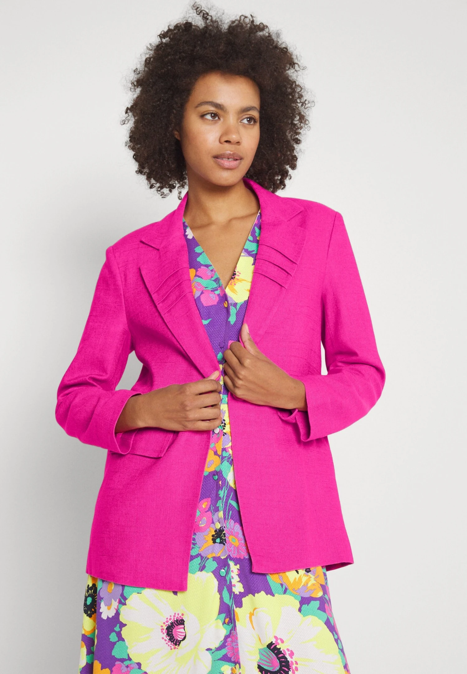 Yasprima - Blazer - Fuchsia/Purple 6 Yasprima - Blazer - Fuchsia/Purple - Afbeelding 4