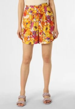 YAS Finna - Shorts - Gelb Mehrfarbig