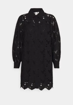 Yasteala Shirt Dress - Blousejurk - Black 12 Yasteala Shirt Dress - Blousejurk - Black -Yas 0a98ac4c6eb24e39bb6a18767aa77467