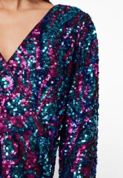 Yasflua Dress - Cocktailjurk - Black Pink/Blue 13 Yasflua Dress - Cocktailjurk - Black Pink/Blue -Yas 0b45b6617ea44c2f9d78864dfe7bafc6