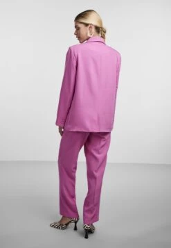 YAS Halflange Jas - Pink -Yas 0b75f115324647afbd9d9ccbd396bc40