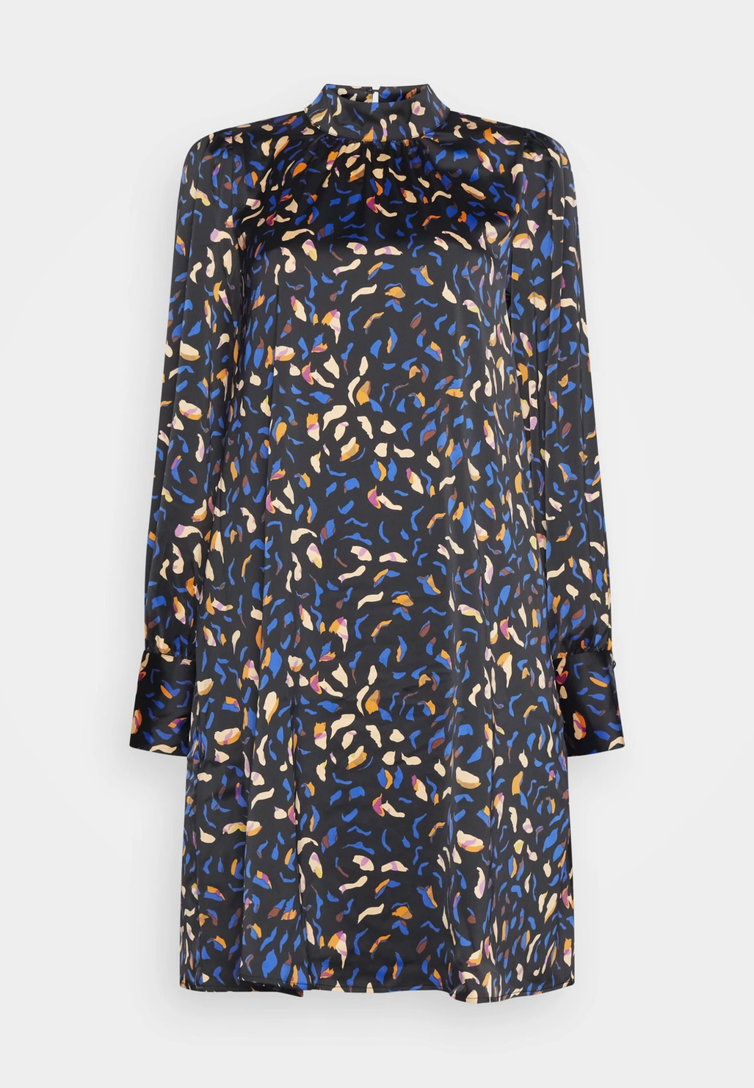 Yasspilo Longsleeve High Neck Dress- Jurk - Black/Spilo 3 Yasspilo Longsleeve High Neck Dress- Jurk - Black/Spilo