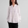 YAS Pala Ls S. Noos - Overhemdblouse - Star White -Yas 0cdb5c0bcfd64587bb36425c463169c2