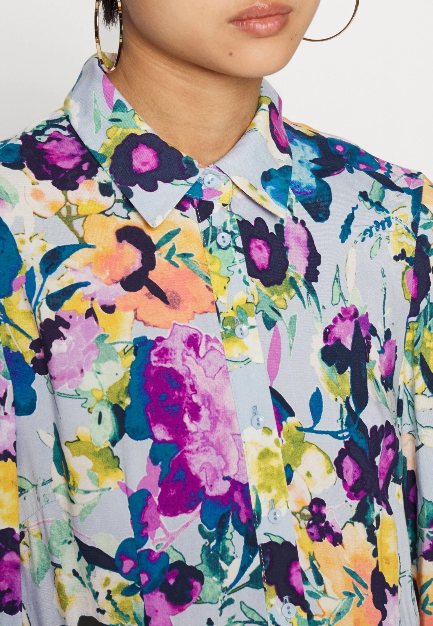 Yassavanna Long Shirt Dress- Maxi-Jurk - Starterbox Kentucky Blue 9 Yassavanna Long Shirt Dress- Maxi-Jurk - Starterbox Kentucky Blue - Afbeelding 7