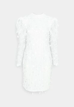 Yasbeate Ls Dress - Celeb - Galajurk - Star White 14 Yasbeate Ls Dress - Celeb - Galajurk - Star White -Yas 0d598b74ac9542bc866d89bfb9250201