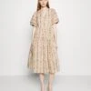 Yasnoru 2/4 Midi Wrap Dress S. - Jurk - Birch/Noru Print -Yas 0ddf38544d7a402497d3691834065787