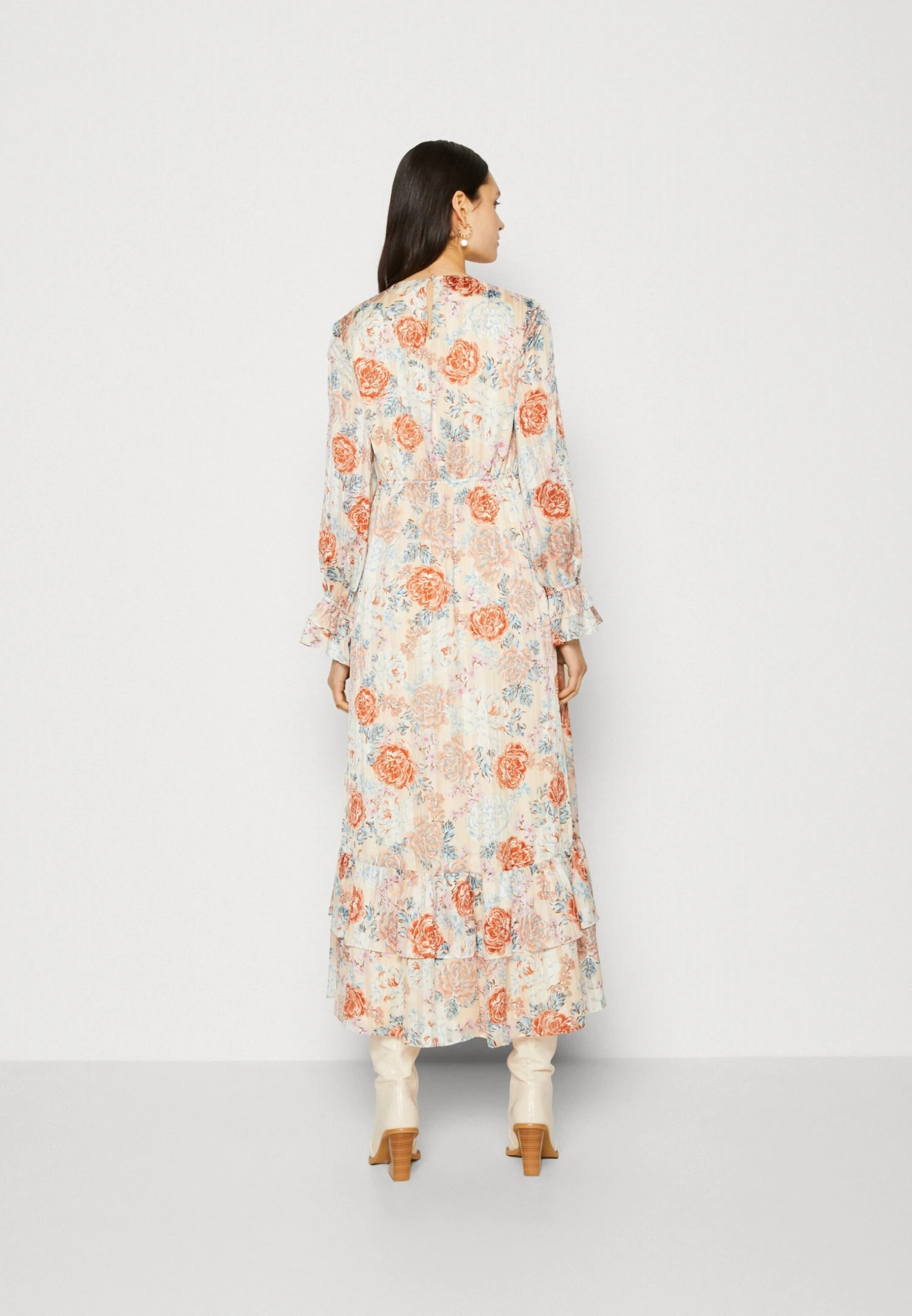 Yasfaduma Long Dress- Maxi-Jurk - Birch/Faduma 5 Yasfaduma Long Dress- Maxi-Jurk - Birch/Faduma - Afbeelding 3