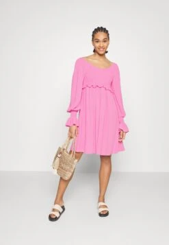Yasmeza Smock Dress - Jurk - Pink 8 Yasmeza Smock Dress - Jurk - Pink -Yas 100334f869454ee0842ffa5671a9b4fe