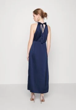 Yasfelina High Neck Ankle Dress - Galajurk - Evening Blue -Yas 10a1b4c95b20497aad8fe2b8b1a9fd95