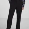 Yasbluris Mw Flared Pant Noos - Broek - Black -Yas 110c391ec4684fa48cd0a1c81333405b