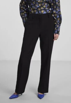 Yasbluris Mw Flared Pant Noos - Broek - Black