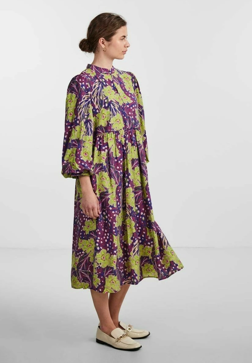 YAS Emili - Blousejurk - Amaranth 4 YAS Emili - Blousejurk - Amaranth - Afbeelding 2