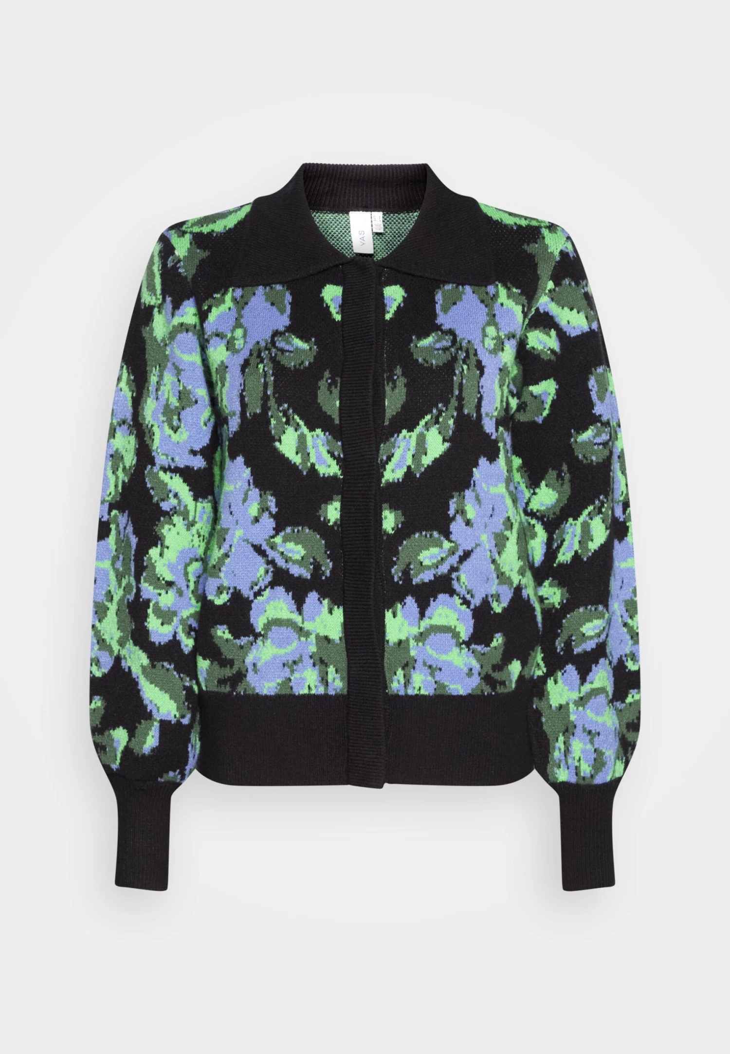 Yaslokira Longsleeve Cardigan- Vest - Black/Multi Colours 7 Yaslokira Longsleeve Cardigan- Vest - Black/Multi Colours - Afbeelding 5