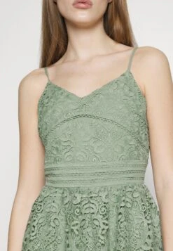 Yasliv Strap Midi Dress - Cocktailjurk - Green Milieu -Yas 1560c508ecd641b2ab428fd5c2da38fe