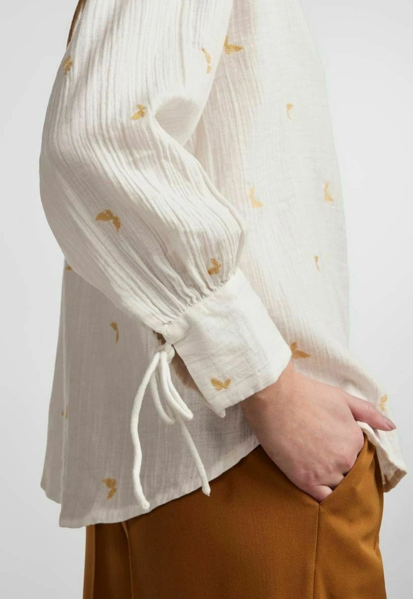 YAS Fly - Overhemdblouse - Star White 6 YAS Fly - Overhemdblouse - Star White - Afbeelding 4