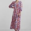 Yasalira Long Dress - Jurk - Soft Pink/Vio -Yas 17103a67aa72496ea7b5d81ce55eec31
