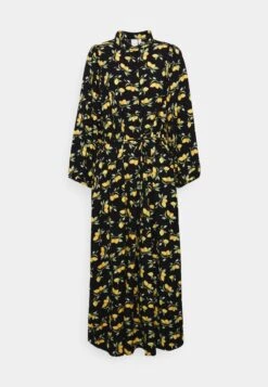 Yascitri 3/4 Midi Shirt Dress S. - Jurk - Black/Citri Print 10 Yascitri 3/4 Midi Shirt Dress S. - Jurk - Black/Citri Print -Yas 18b9d1f73c4042db8608d723383c1782