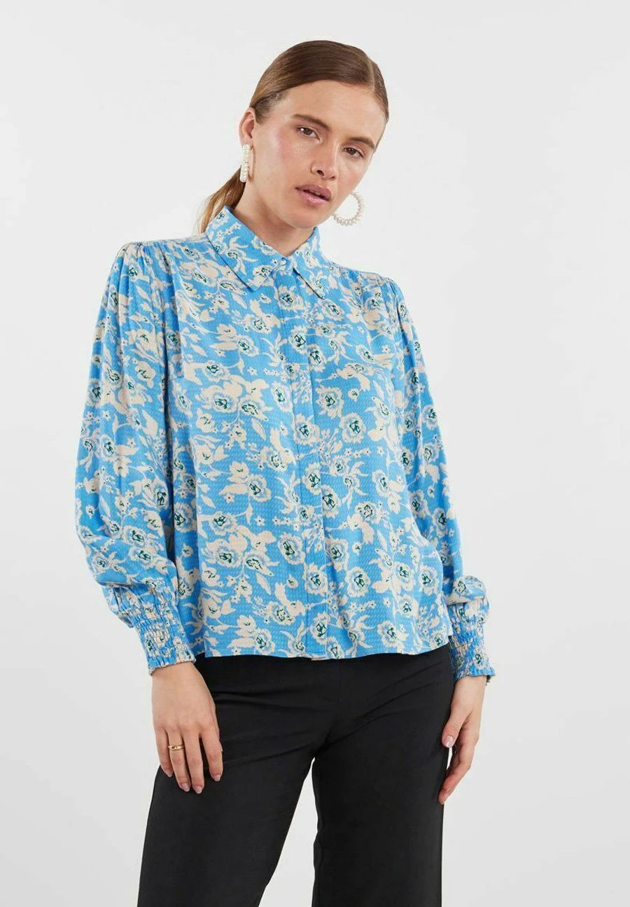YAS Bimla - Overhemdblouse - Alaskan Blue 3 YAS Bimla - Overhemdblouse - Alaskan Blue