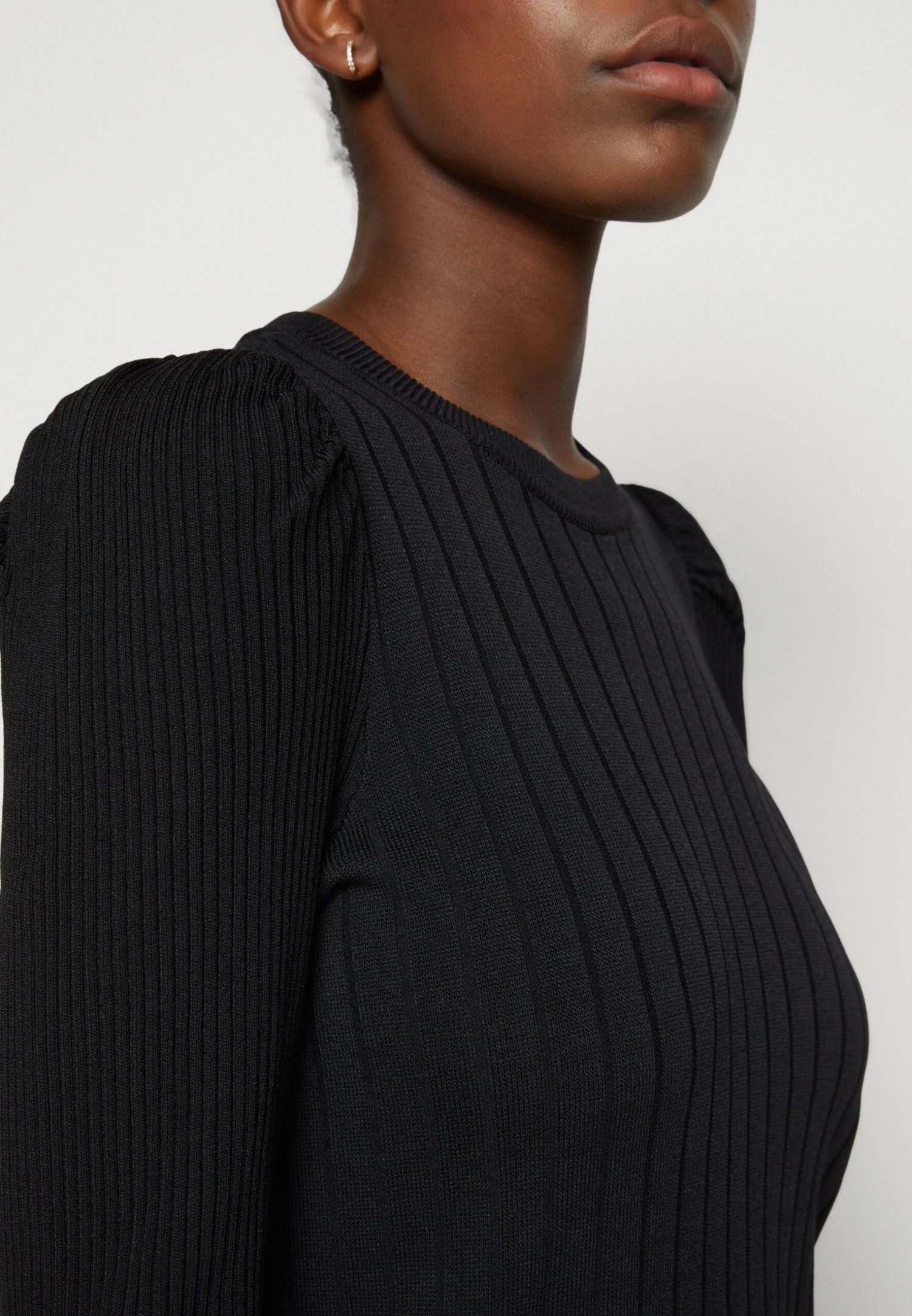 Yaselina Dress - Gebreide Jurk - Black 8 Yaselina Dress - Gebreide Jurk - Black - Afbeelding 6