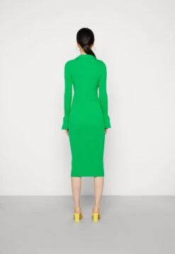 YasshirtaDress- Gebreide Jurk - Bright Green -Yas 19ff606aedbb48988952e5ce3e2988b2