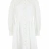 Yaskenora Shirt Dress - Blousejurk - Star White -Yas 1a32ada144d34b9e9a73977c0f35211a