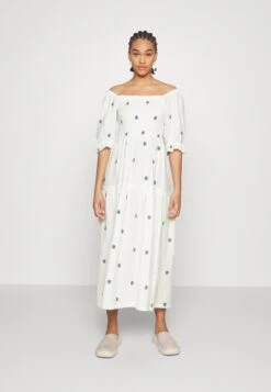 Yassunset Long Dress - Jurk - White