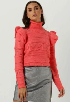 YAS Coraline Ls- Trui - Koraal