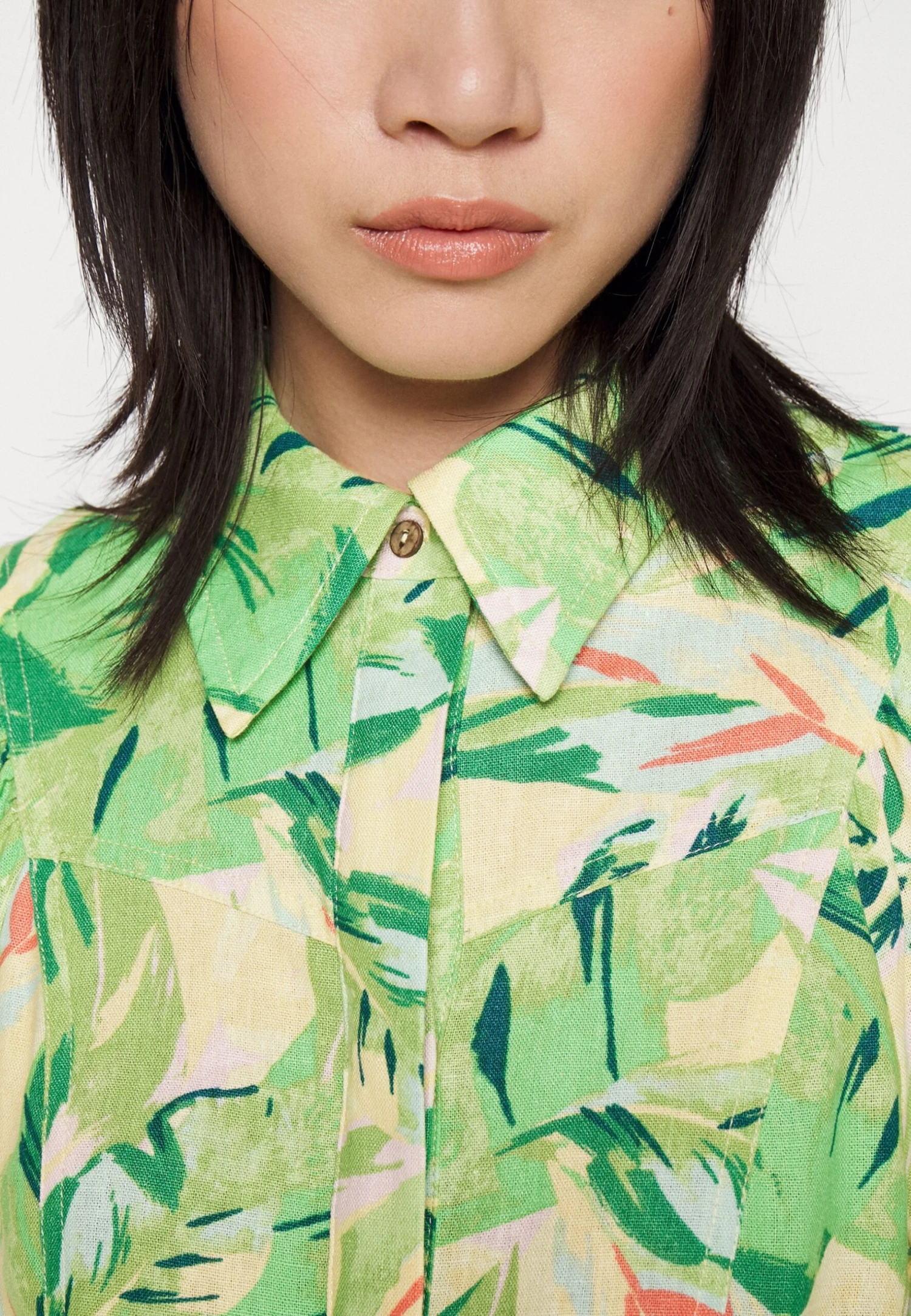 Yaspalmas 3/4 Shirt Dress - Blousejurk - Cream Blush 9 Yaspalmas 3/4 Shirt Dress - Blousejurk - Cream Blush - Afbeelding 7