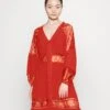 Yasmeza Dress - Jurk - Burnt Ochre 2 Yasmeza Dress - Jurk - Burnt Ochre -Yas 1f58a91bfd604dd586b042286399dae0