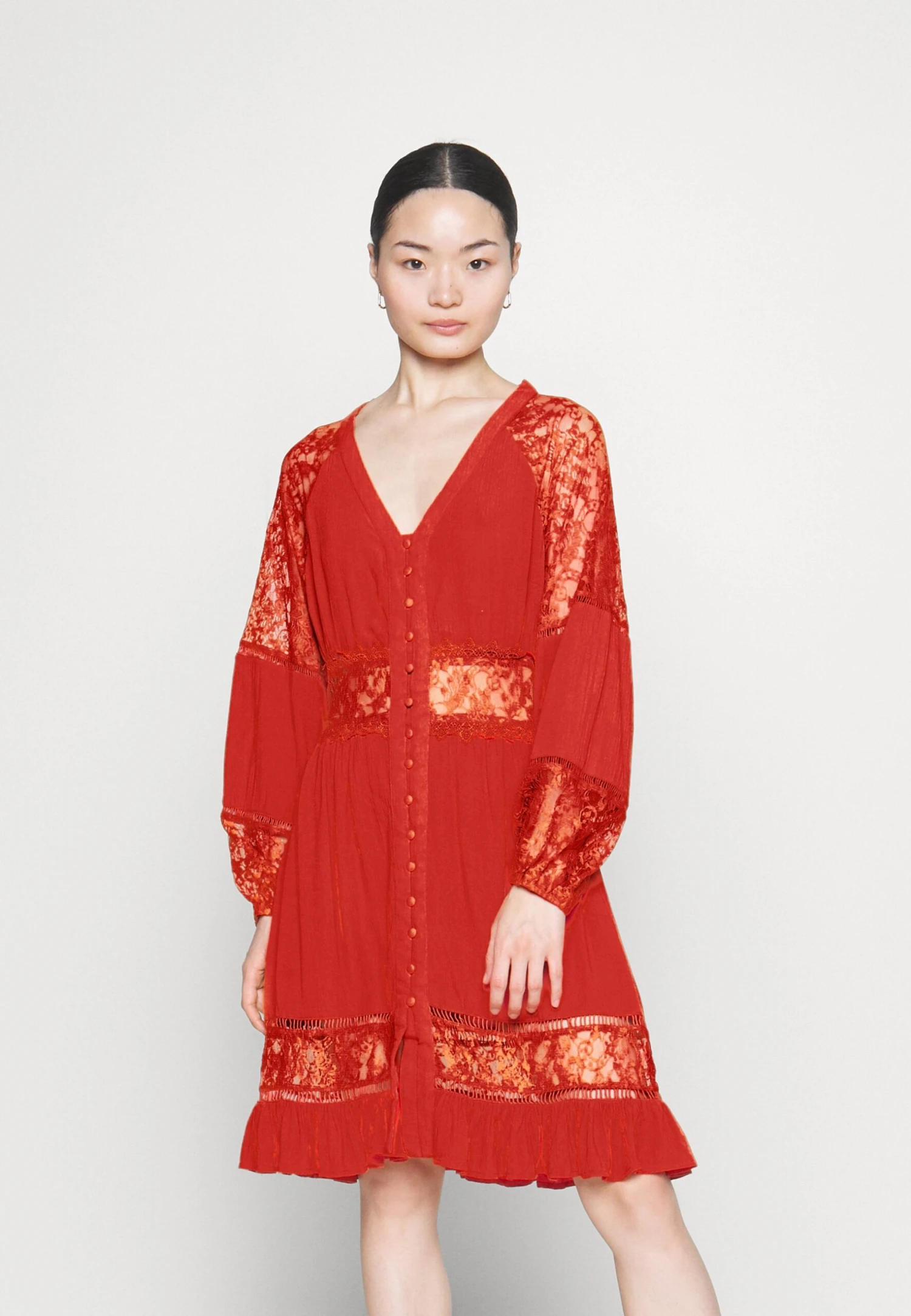 Yasmeza Dress - Jurk - Burnt Ochre 3 Yasmeza Dress - Jurk - Burnt Ochre