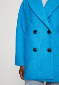 Yascrina Coat - Halflange Jas - Dresden Blue -Yas 20834cc5ad0a4f32aa3233b3e38bd894