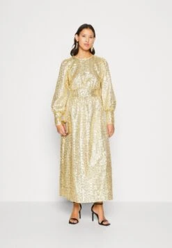 Yasyasmin Long Dress- Galajurk - Gold Coloured -Yas 2251f39a55f54250941aea74388fee5b