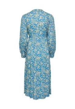 Yasbimla Midi Wrap Dress - Jurk - Alaskan Blue -Yas 2262c943000b40139b47062c09b893c7