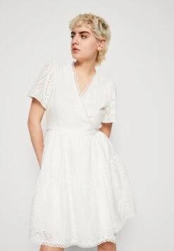 Yasholi Wrap Dress - Jurk - White -Yas 228046bd2387424a8b4cee3fffd614c0