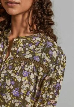 Yasruberta - Blousejurk - Olive/Beige/Berry 11 Yasruberta - Blousejurk - Olive/Beige/Berry -Yas 22cca32311de49ad9ca390207034a1a9