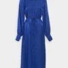 Yassura Midi Shirt Dress - Blousejurk - Blue