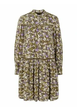 Yasruberta - Blousejurk - Olive/Beige/Berry 13 Yasruberta - Blousejurk - Olive/Beige/Berry -Yas 241d3ed06ab440a58fd67eb2991539e6