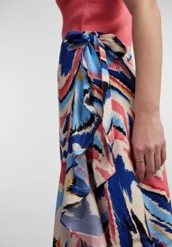 Yashildi Hw Midi- Wikkelrok - Birch/Hildi Print -Yas 244619e18789464ea1e0349f6b4db611