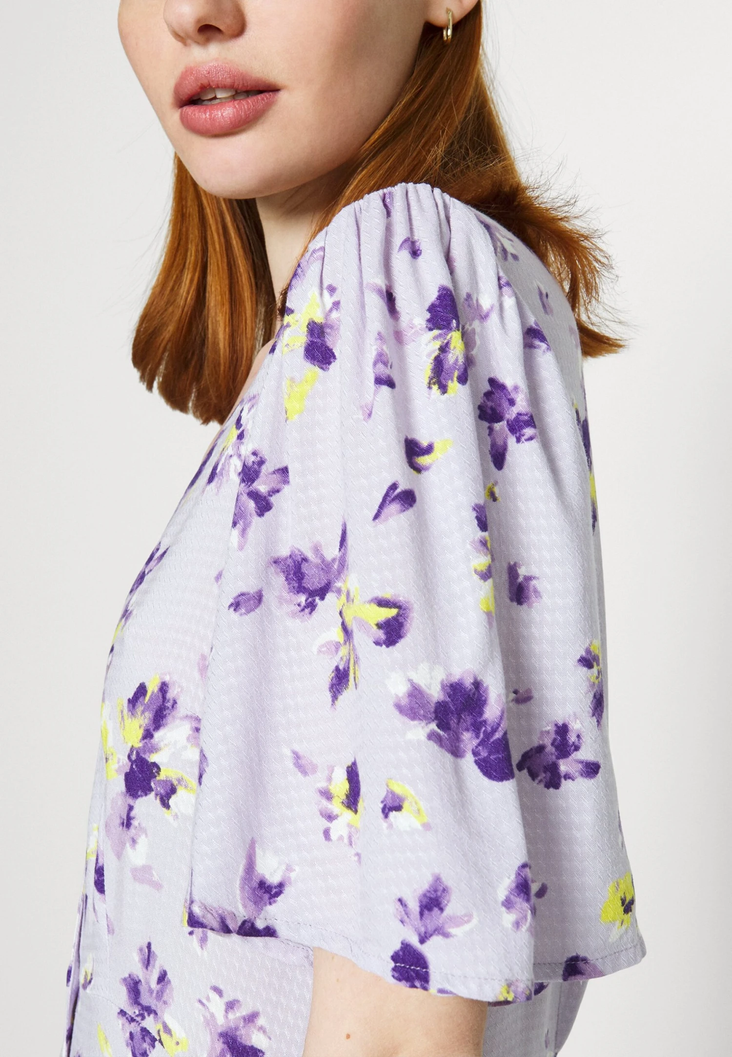 Yasfenny Shirt Dress - Jurk - Pastel Lilac 9 Yasfenny Shirt Dress - Jurk - Pastel Lilac - Afbeelding 7