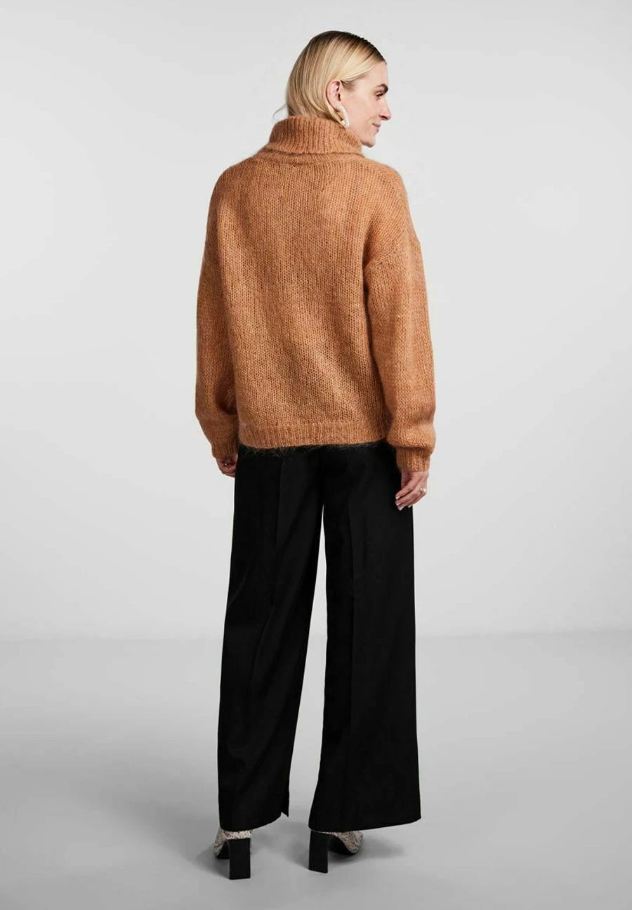 Yaslambi Rollneck - Trui - Camel 5 Yaslambi Rollneck - Trui - Camel - Afbeelding 3